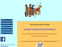 Tablet Screenshot of brocantes03.org